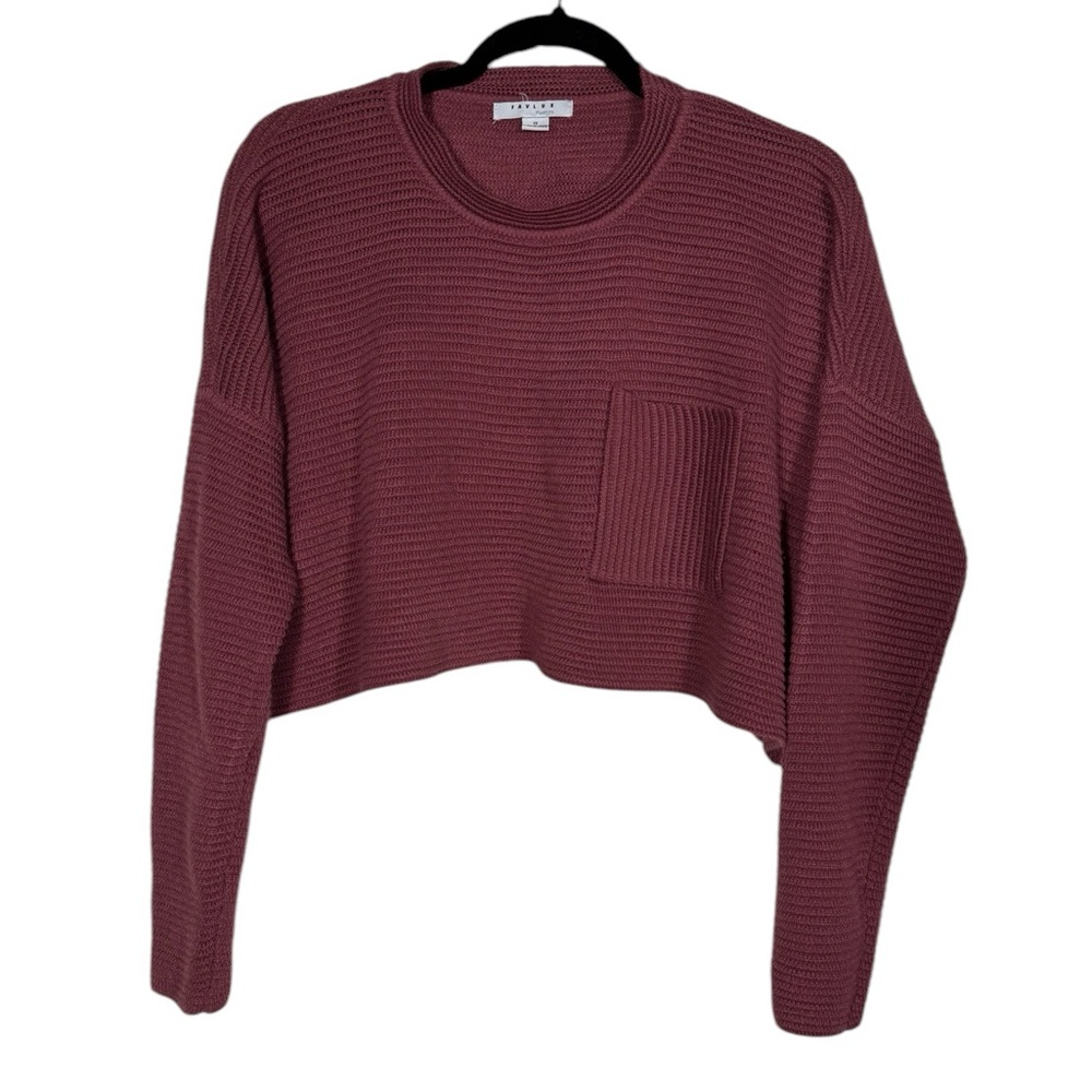 Favlux Cropped Oversized Sweater Women's Size Small
